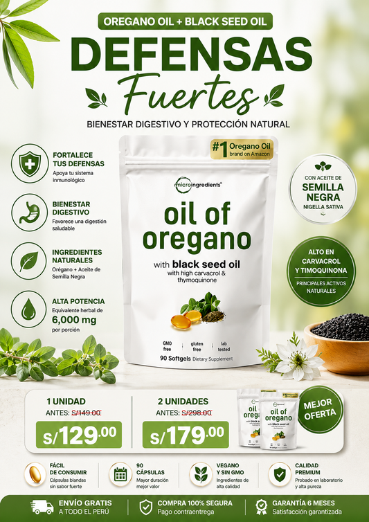Aceite de oregano